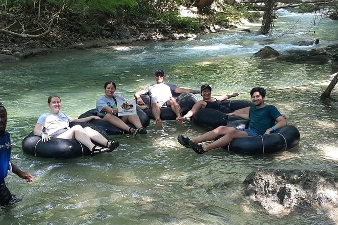 Blue Hole Secret Falls and River Tubing Private Tour - Inclusions