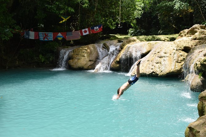 Blue Hole & Secret Falls Day Trip Plus Shopping From Runaway Bay - Cancellation Policy