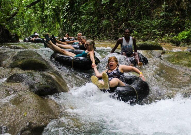 Blue Hole, Secret Falls, River Tubing and Dunn's River Falls - Experience Highlights