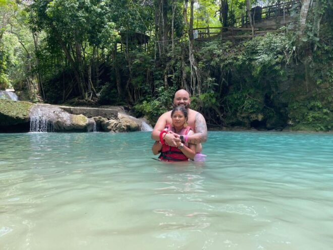 Blue Hole, Secret Falls, River Tubing and Dunn's River Falls - Cool Blue Hole and Secret Falls