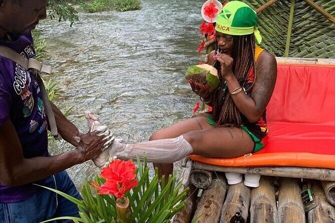 Blue Hole Waterfalls and Bamboo Rafting from Ocho Rios Jamaica - The Sum Up