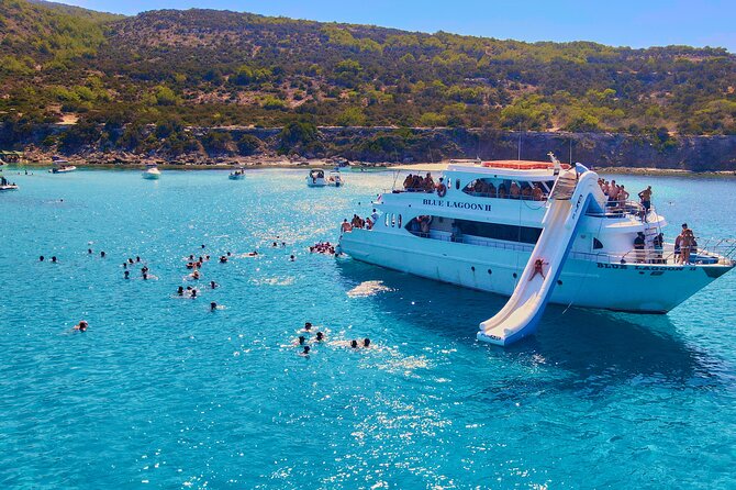 Blue Lagoon (Akamas) From Paphos With Water Slide and Aircon - Pricing and Refund Policy
