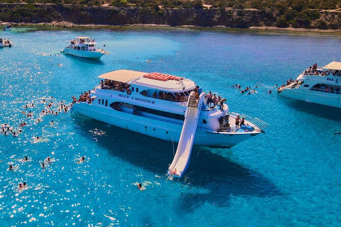 Blue Lagoon (Akamas) From Paphos With Water Slide and Aircon - Frequently Asked Questions