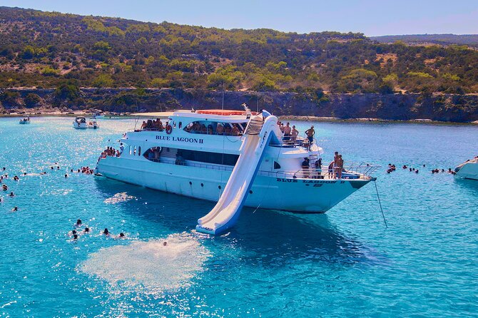 Blue Lagoon (Akamas) From Paphos With Water Slide and Aircon - The Sum Up