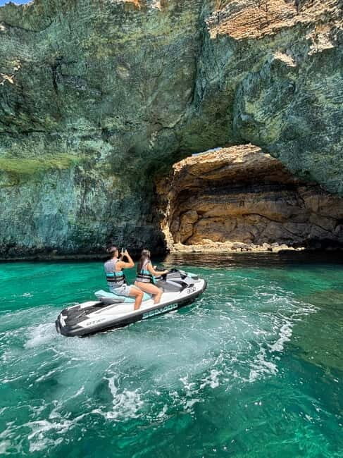 Blue Lagoon & Crystal Lagoon Jet Ski Tour with Photos - Introduction to the Jet Ski Adventure in Malta