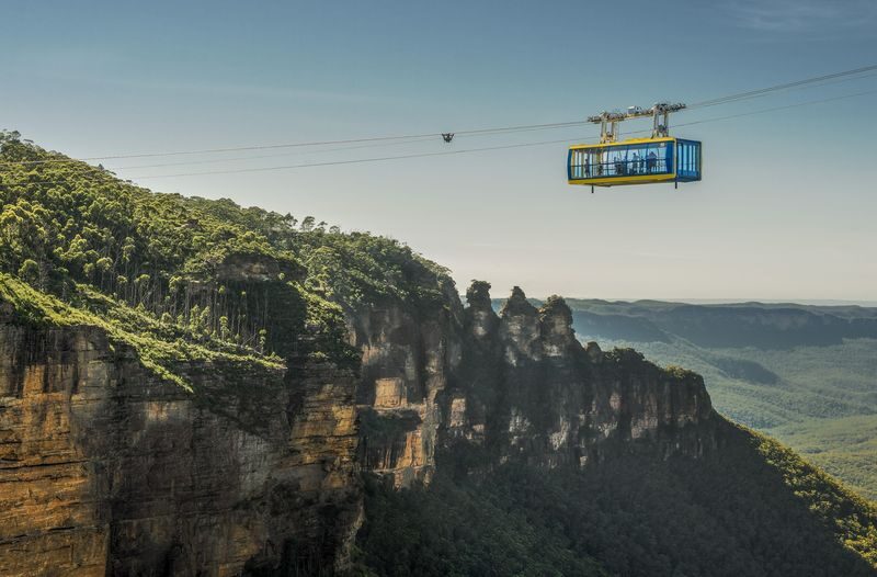 Blue Mountains Scenic World Ticket - Choose between the red Railway and the Cableway