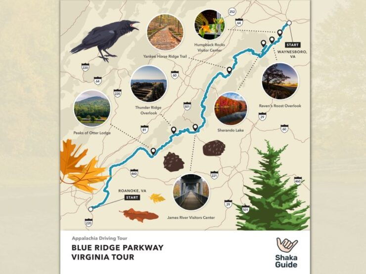 Blue Ridge Parkway (Virginia) Driving Tour With Audio Guide - Tour Inclusions and Benefits