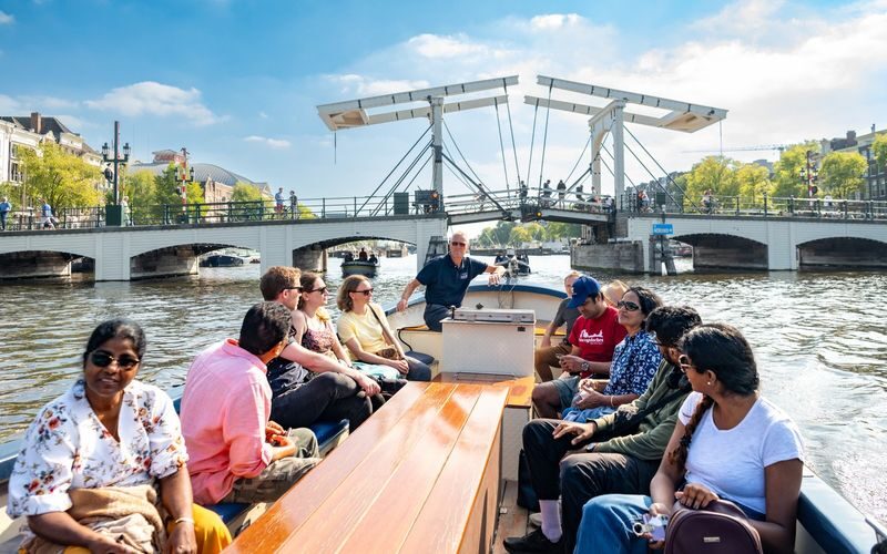 Blue Sky Open Boat Tour in Amsterdam - Blue Sky Boat Tour at a glance