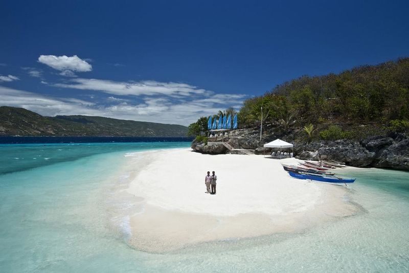 Bluewater Sumilon Island Resort Day Use in Cebu - The short crossing to Sumilon