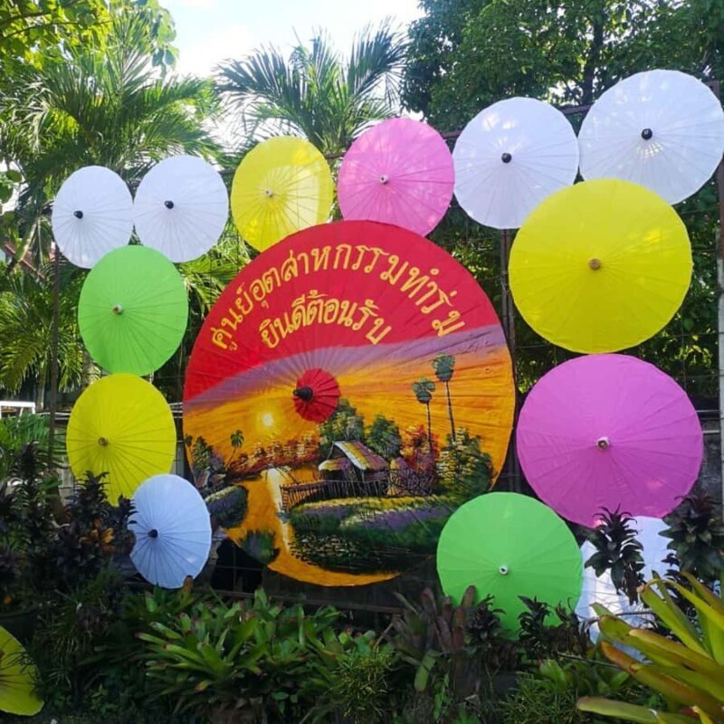 Bo Sang Umbrella Making Experience + Sticky Waterfall Tour - Good To Know