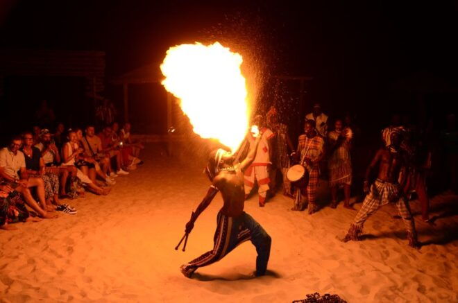 Boa Vista: Sunset Dinner With Afrikan Drums & Fire - Inclusions