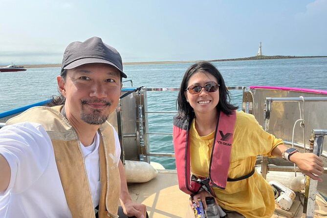 Boat Cruising in Front of the Active Volcano Sakurajima - Captivating Views From the Sea