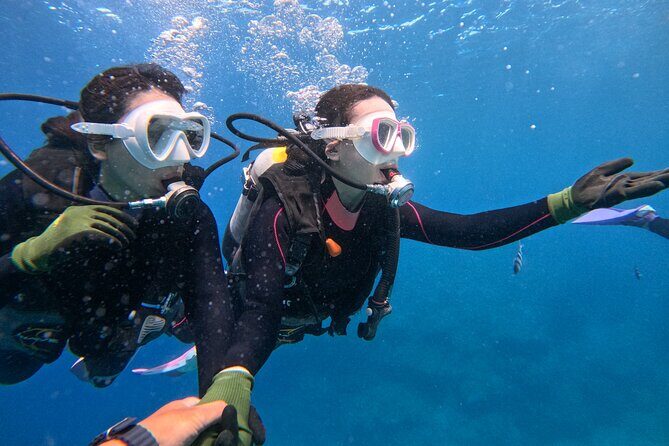 Boat entry diving at the Blue Cave in Onna Village, Okinawa! - The Experience from Reviews