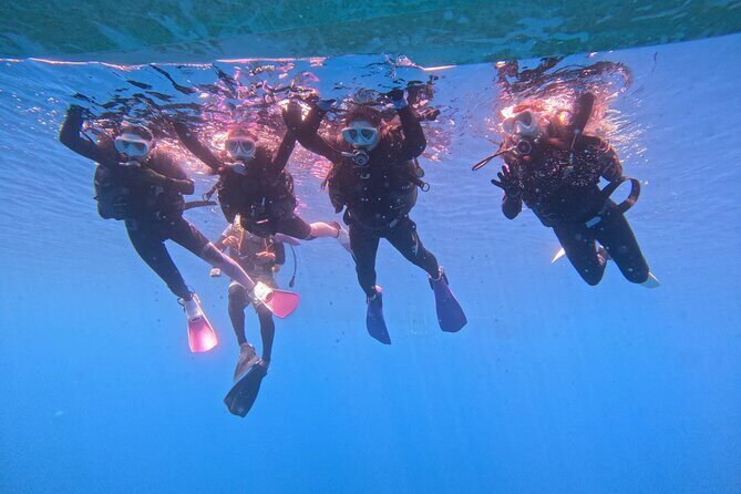 Boat entry diving at the Blue Cave in Onna Village, Okinawa! - FAQ