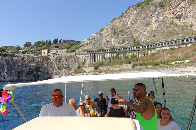 Boat Excursions Taormina Giardini Naxos Beautiful Island - Inclusions