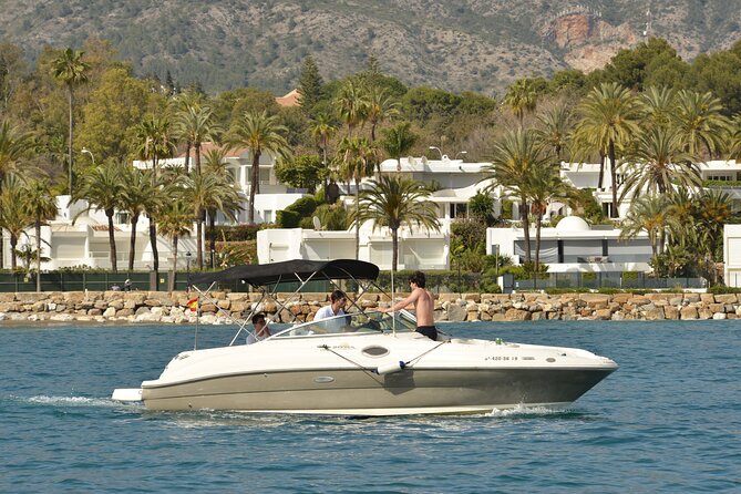 Boat Navigation Sea Ray 7 or 11 Passengers in Marbella - Cancellation Policy