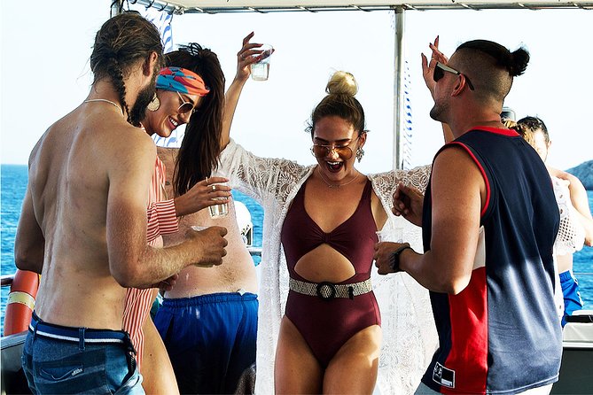 Boat Party With Swimming Stop Experience in Mykonos - Common Questions