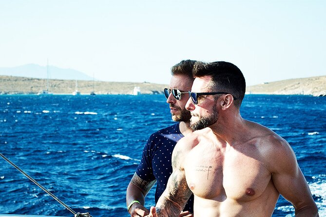 Boat Party With Swimming Stop Experience in Mykonos - The Sum Up
