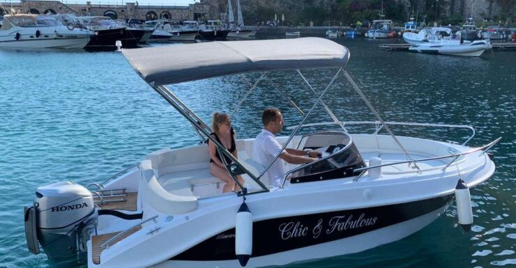 Boat Rental: Discover Beaches, Caves and Hidden Coves - Language Options and Pickup Details