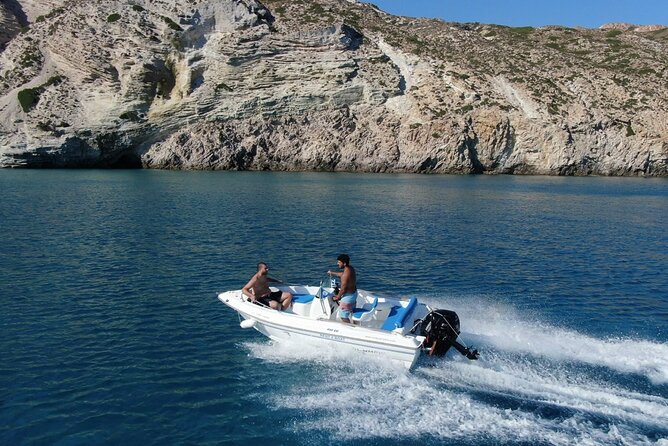 Boat Rental in Milos Island - Whats Included