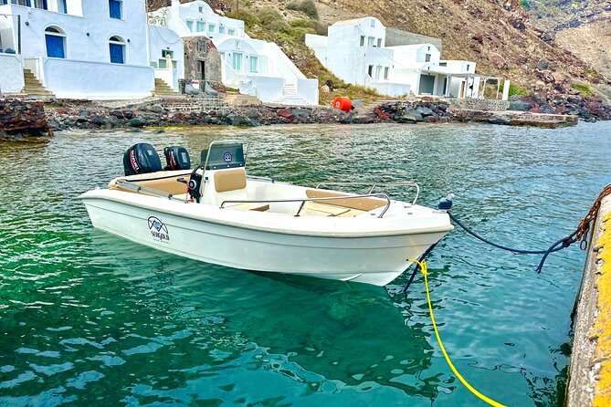 Boat Rental in Santorini - Private Boat Rental Options