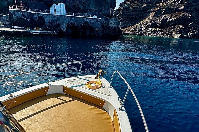 Boat Rental in Santorini - Visiting the Volcano and Caldera