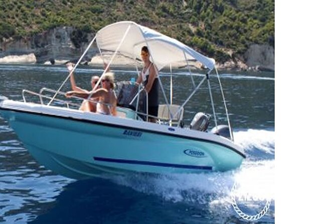 BOAT RENTAL Max 9 Pers From Hersonissos 2h,4h,6h or 8h - The Sum Up
