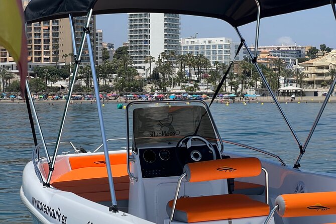Boat Rental Without License in Malaga - Price and Booking Confirmation
