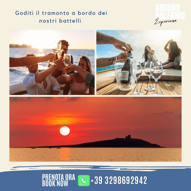 Boat Tour in Palermo With Aperitif Included - Unique Aperitif Experience