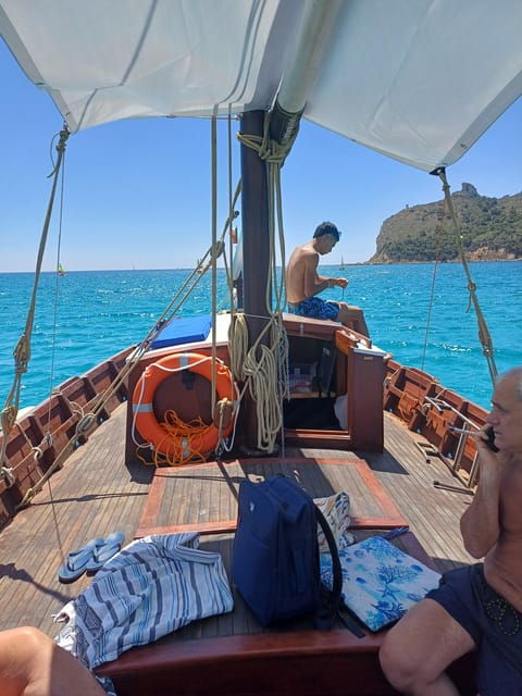 Boat Tour in the Gulf of Cagliari With Aperitif VENERE SAILING - Boat Tour Details