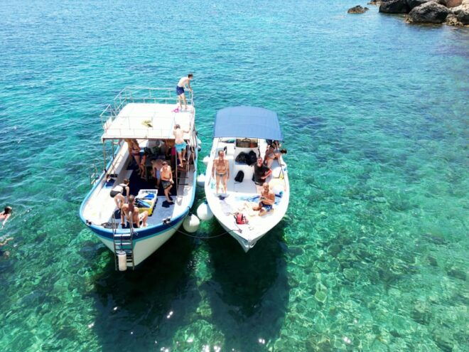 Boat Tour to Favignana & Levanzo With Tastings and Swim Stop - Swim Stops and Activities