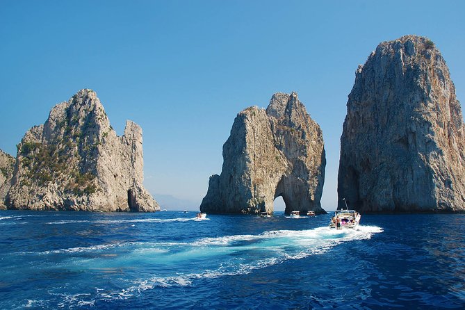 Boat Tour to Sorrento Coast, Capri and Blue Grotto - Fun & Swim - Common Questions
