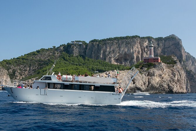 Boat Tour to Visit Capri With Transfer Included - Meeting and Pickup Options