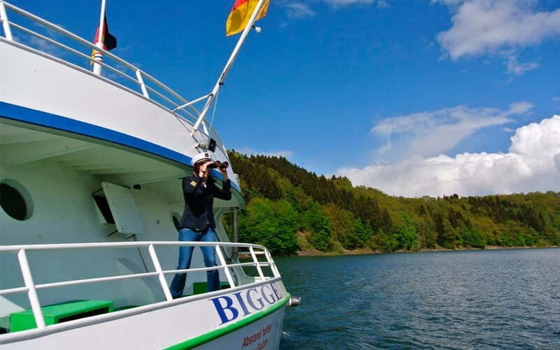 Boat trip on the Biggesee: lake romance in the Sauerland mountains! - Detailed Breakdown of the Tour