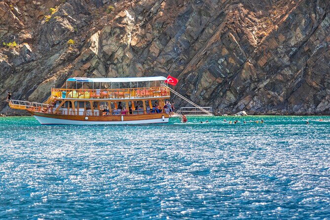 Boat Trip to Antalya Lower Düden Waterfall - Boat Trip Details