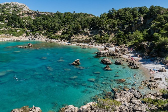 Boat Trip to Anthony Quinn, Kallithea & Traganou Bays - Anthony Quinn Bay