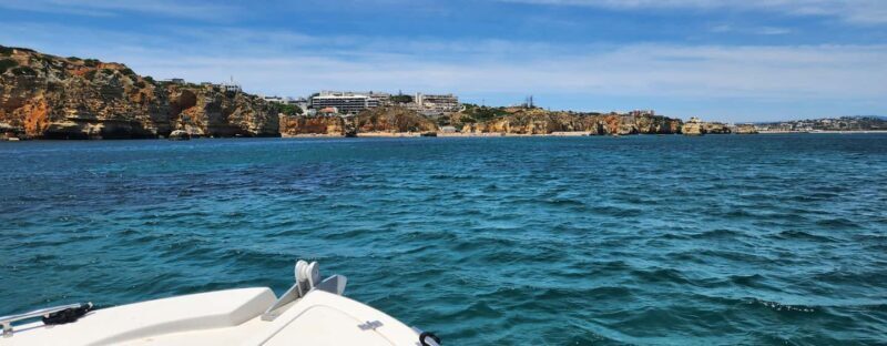 Boat trip to Benagil with a stop for a refreshing swim - Exploring the Algarves Coastline: A Detailed Overview