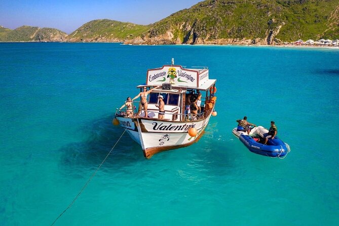 Boat Trip Valentyna Boat One Floor Arraial Do Cabo - Beautiful Beaches With White Sand