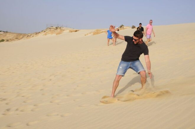 Boavista: Green Turtle & Shark Bay Sandboard Tour & Tasting - Tour Inclusions