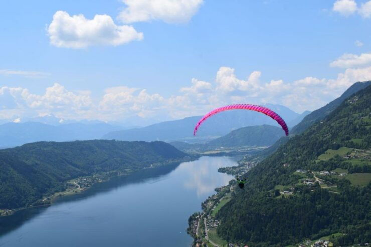 Bodensdorf, Carinthia: Tandem Paragliding Flight - Booking Information