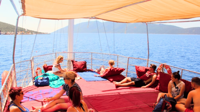 Bodrum Black Island Boat Trip - Swimming Locations