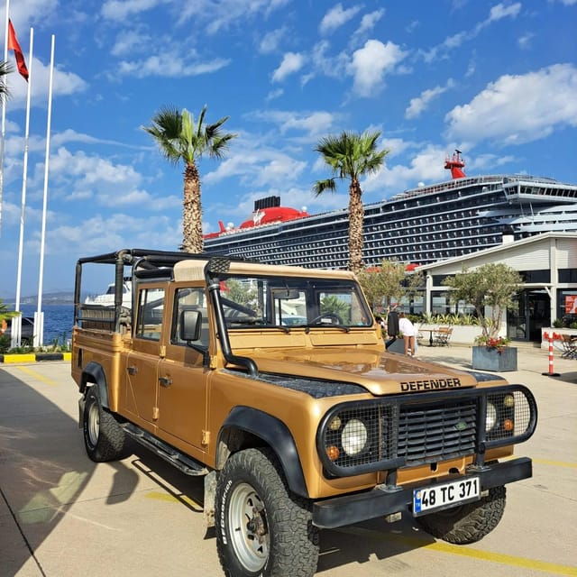 Bodrum Jeep Safari With Lunch and Water Wars - Itinerary of the Safari