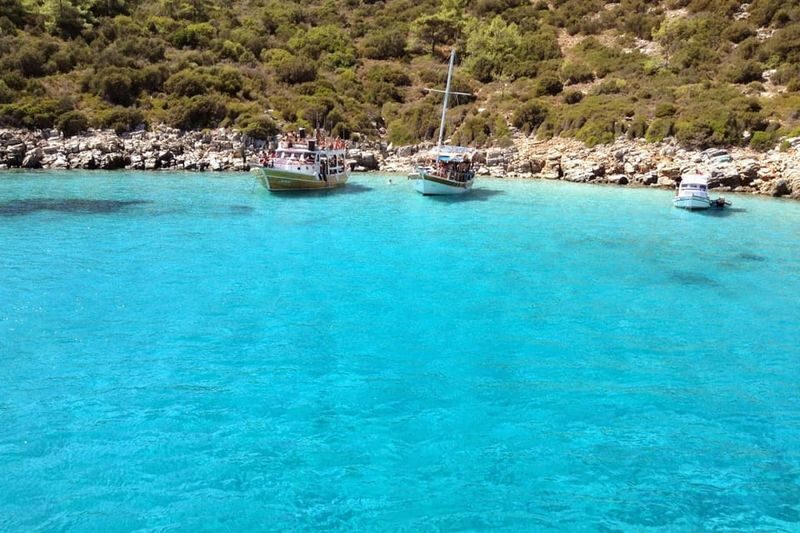 Bodrum Orak Island Half-Day Boat Tour - Clear water is the reason to go