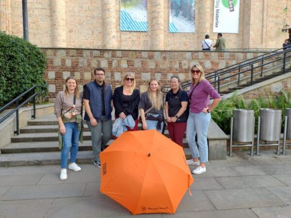 Bogota: Guided Street Food Tour With 10 Tastings - Meeting Point and Guide Identification