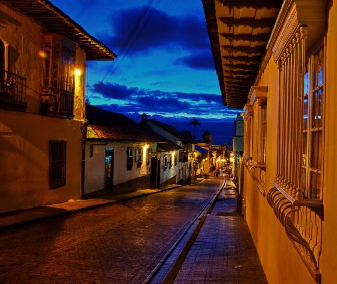 Bogotá: Private Guided Night Tour With Drink - Location and Itinerary