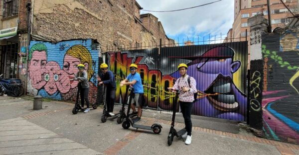 Bogota: Street Art & Graffiti Scooter Tour in La Candelaria - Directions