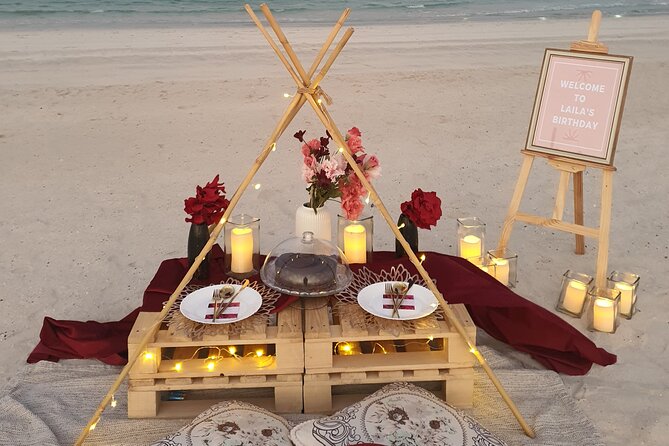 Bohemian Chic Style Beach Picnic in Dubai - Beach Picnic Essentials