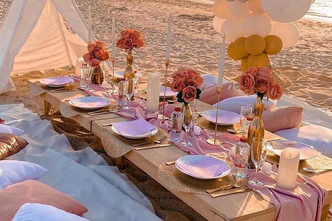 Bohemian Chic Style Beach Picnic in Dubai - Menu and Food Options