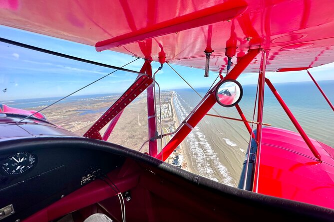 Bolivar Lighthouse Tour, Open Cockpit Biplane Ride - Tour Overview