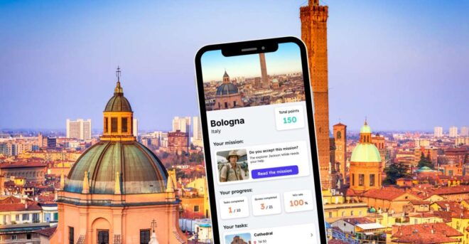 Bologna: City Exploration Game and Tour on Your Phone - Directions